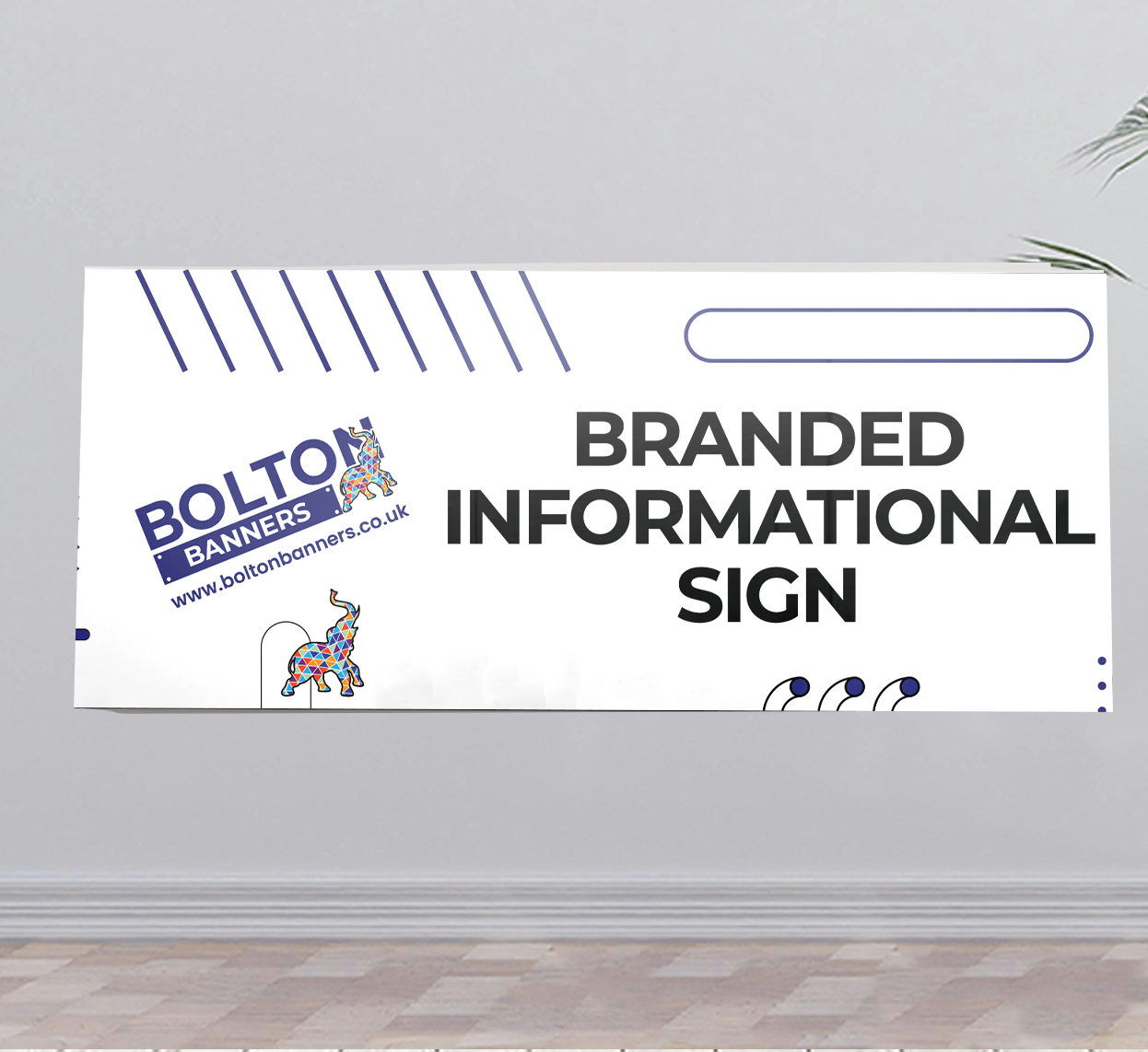 Branded Informational Sign