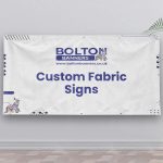 Custom Fabric Signs