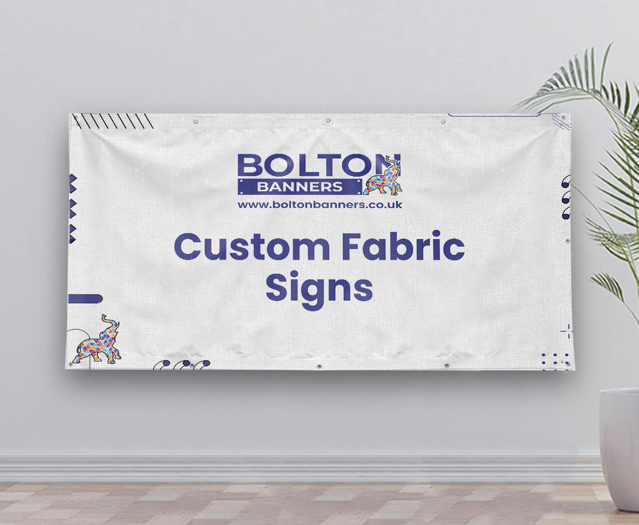 Custom Fabric Signs