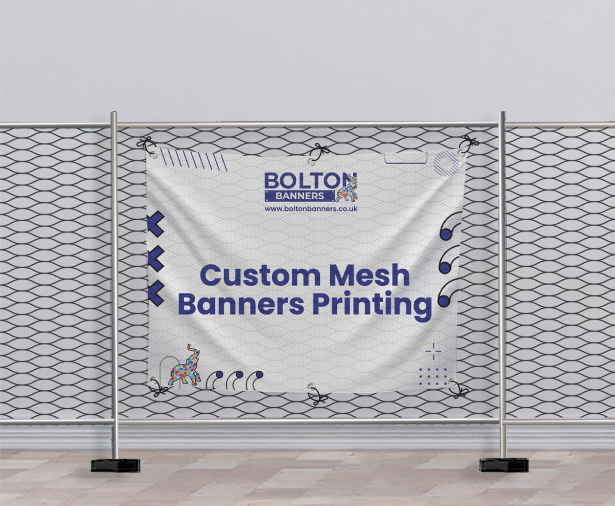 Custom Mesh Banners Printing