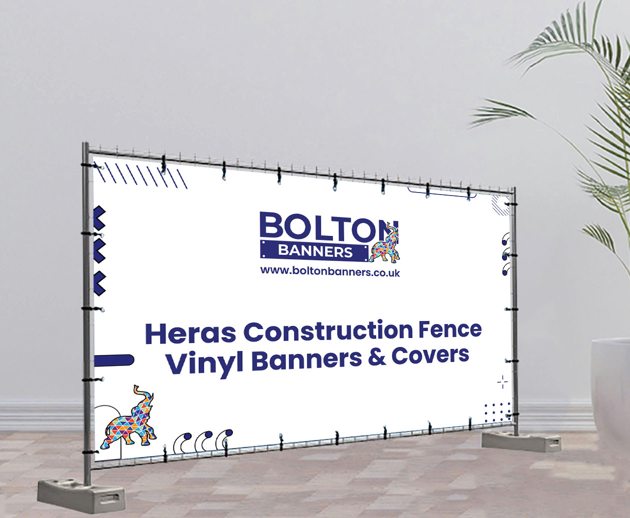 Heras Construction Fence Vinyl Banners & Covers