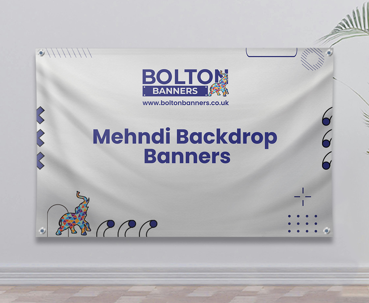 Mehndi Backdrop Banners