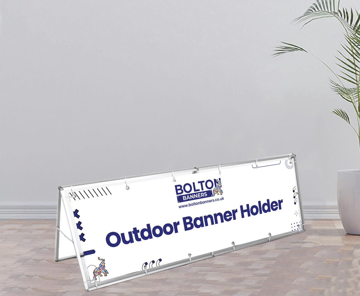 Outdoor Banner Holder