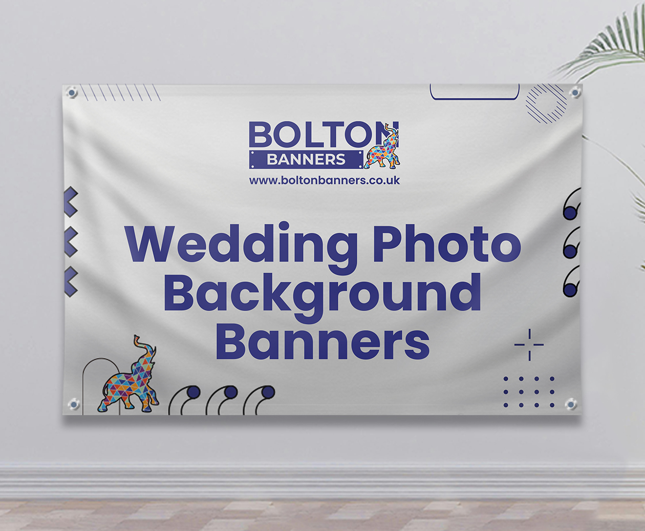 Wedding Photo Background Banners