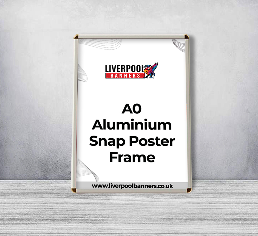 A0 Aluminium Snap Poster Frame (With Printed Poster)