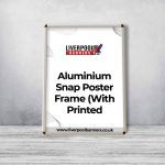Aluminium Snap Poster Frame (With Printed Poster)