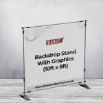 Backdrop Stand With Graphics (10ft x 8ft)