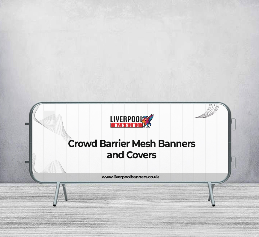 Crowd Barrier Mesh Banners and Covers