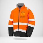 Custom Hi Vis Safety Softshell Jacket