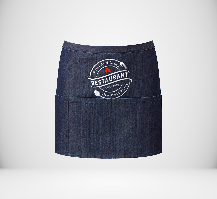 Custom Printed 3 Pocket Aprons