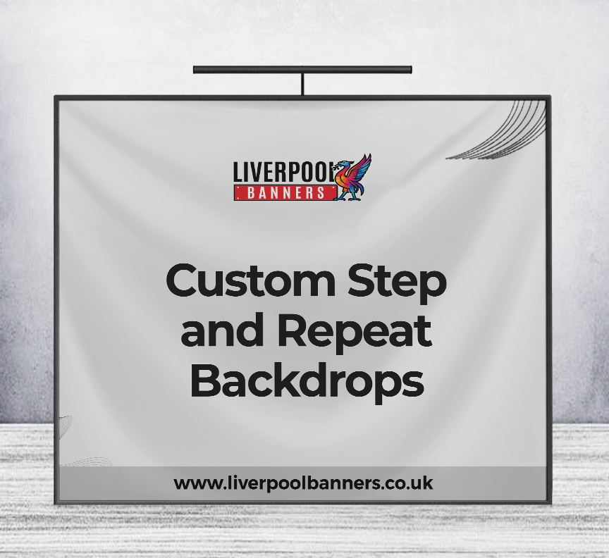 Custom Step and Repeat Backdrops