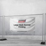 Large Mesh Banner Printing