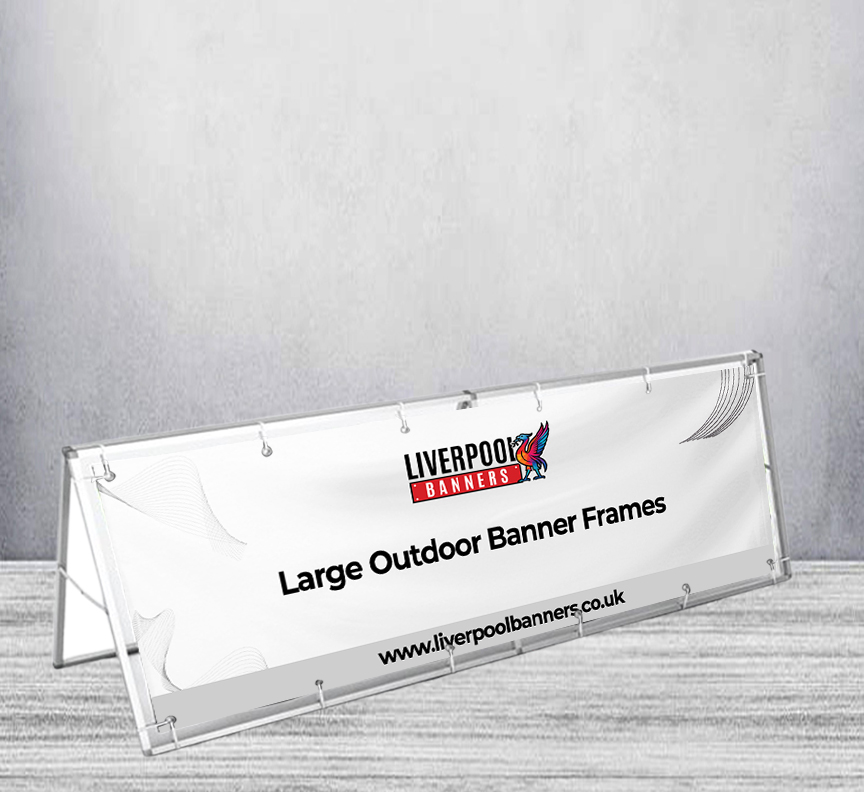 Large Outdoor Banner Frames