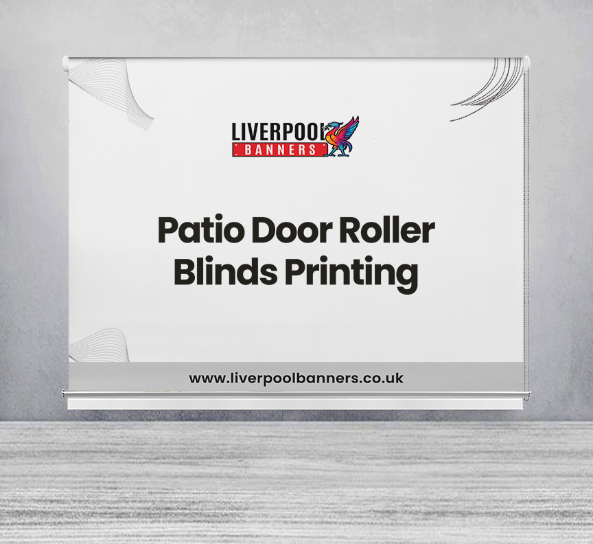 Patio Door Roller Blinds Printing