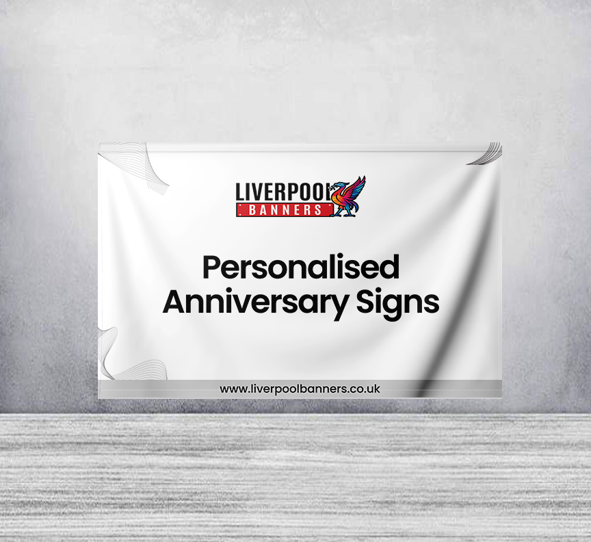 Personalised Anniversary Signs
