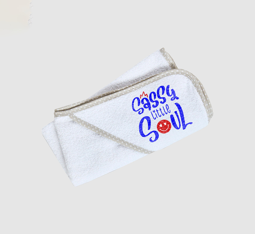 Personalised Baby Hooded Towels