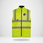 Personalised Hi Vis Padded Body Warmer