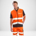 Personalised Hi Vis Safety Gillet