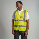 Personalised Hi Vis Waistcoat Jacket