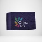 Personalised Printable Border Bath Towel