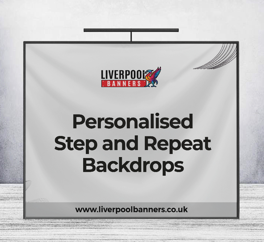 Personalised Step and Repeat Backdrops