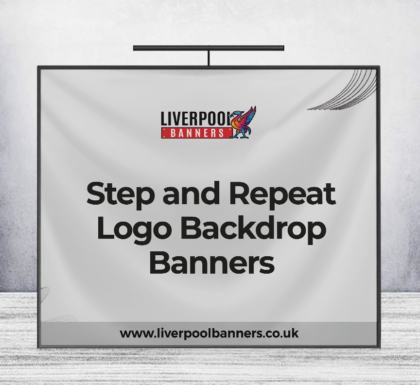 Step and Repeat Logo Backdrop Banners