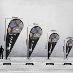 Tear Drop Flags